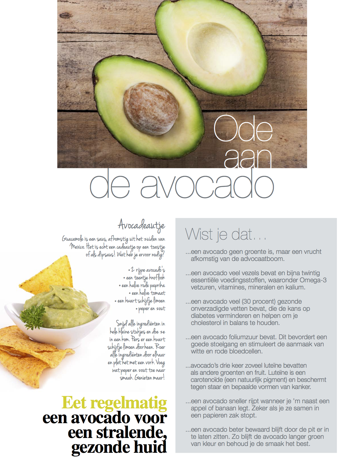avocado gezond